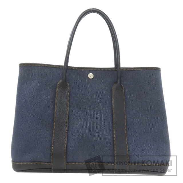 HERMES エルメス ガーデンパーティPM シルバー金具 トートバッグ HERMES エルメス ガーデンパーティPM シルバー金具 トートバッグ