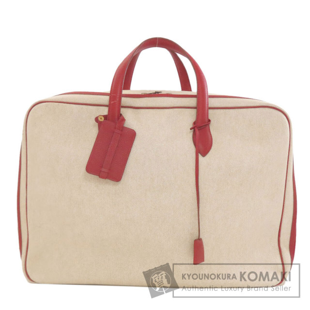 エルメス ボストンバッグ ヴィクトリア50 ゴールド金具