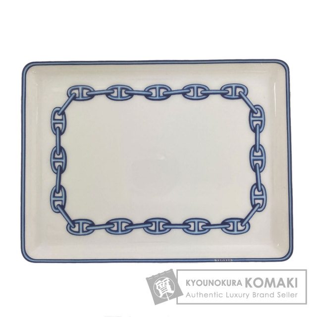 エルメス 皿 シェーヌ・ダンクル スクエアプレート