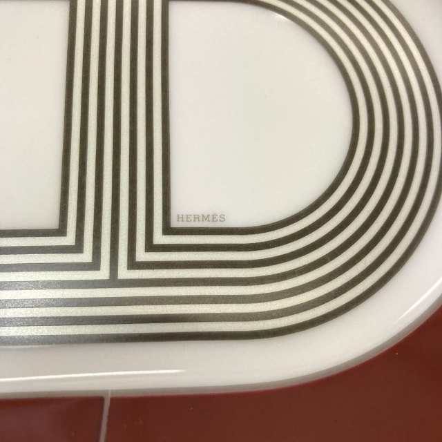 HERMES エルメス ラリー24 オーバルプレート 皿 陶器 レディース [中古