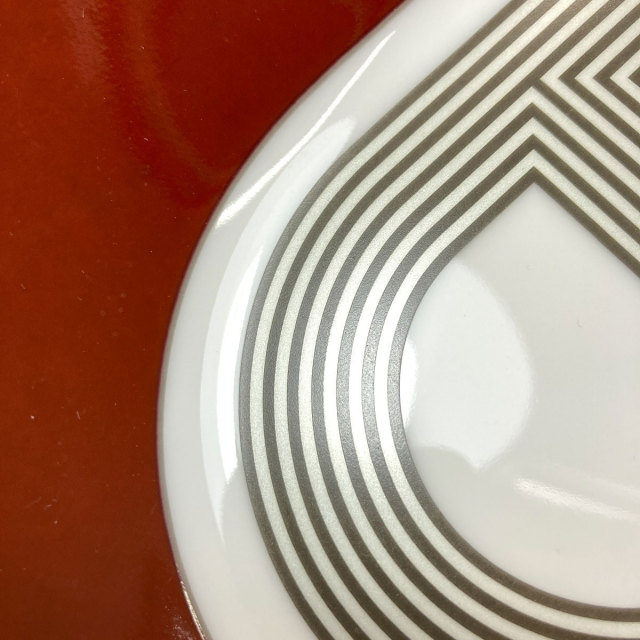 HERMES エルメス ラリー24 オーバルプレート 皿 陶器 レディース [中古