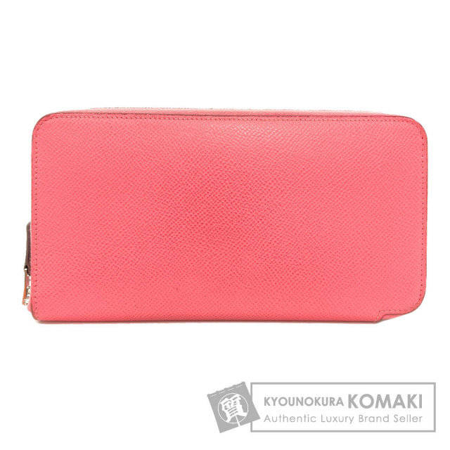 エルメス 長財布（小銭入れあり） アザップシルクイン ロング ローズアザレ シルバー金具
