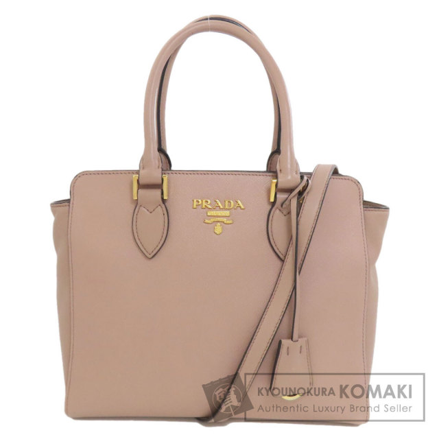 PRADA プラダ 2WAY ハンドバッグ サフィアーノ レディース [中古