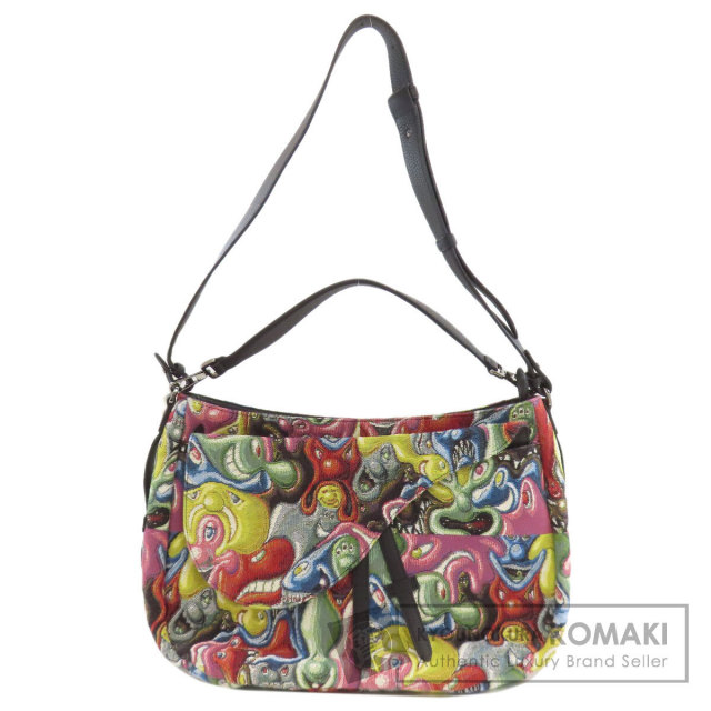 クリスチャンディオール トートバッグ サドル ケニー・シャーフ コラボ 2WAY