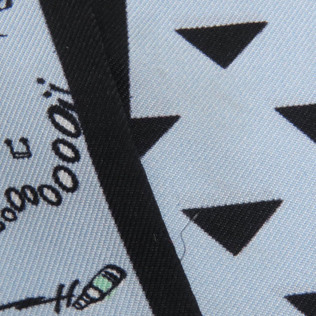 プラダ スカーフ プリントシルクツイル スキニースカーフ