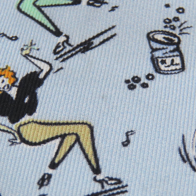 プラダ スカーフ プリントシルクツイル スキニースカーフ