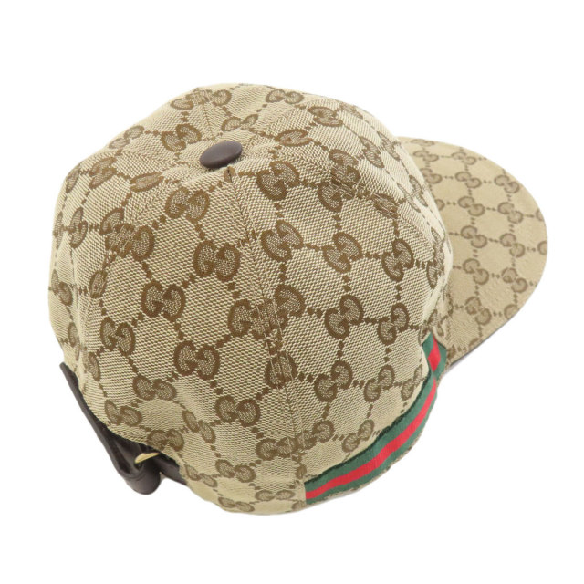 GUCCI グッチ 200035 GG柄 帽子 キャンバス レディース [中古