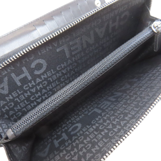 シャネル 長財布（小銭入れあり） マトラッセ シルバー金具