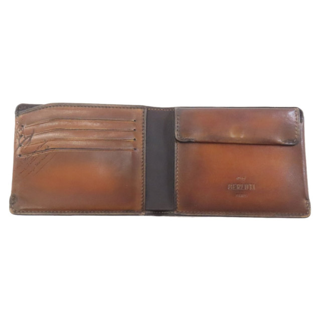 Berluti ベルルッティ カリグラフィー 二つ折り 財布 Berluti ベルルッティ カリグラフィー 二つ折り財布（小銭入れあり