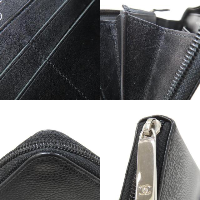 シャネル 長財布（小銭入れあり） ココマーク シルバー金具
