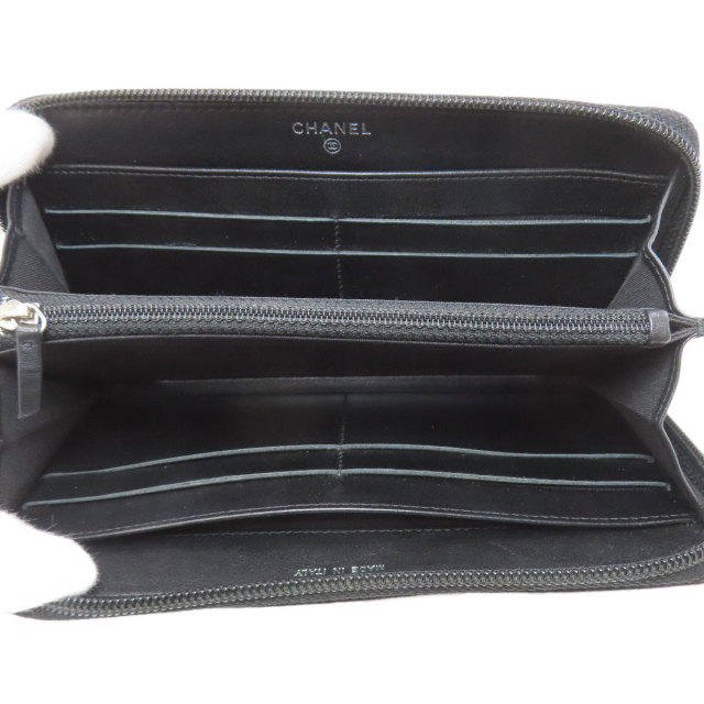 シャネル 長財布（小銭入れあり） ココマーク シルバー金具