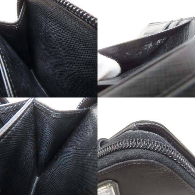 プラダ 二つ折り財布（小銭入れあり） ロゴ金具