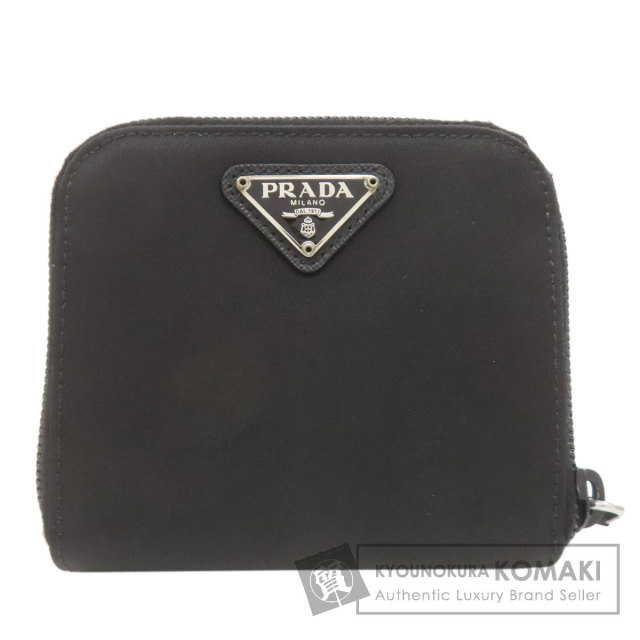 プラダ 二つ折り財布（小銭入れあり） ロゴ金具
