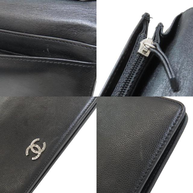 シャネル 長財布（小銭入れあり） ココマーク シルバー金具