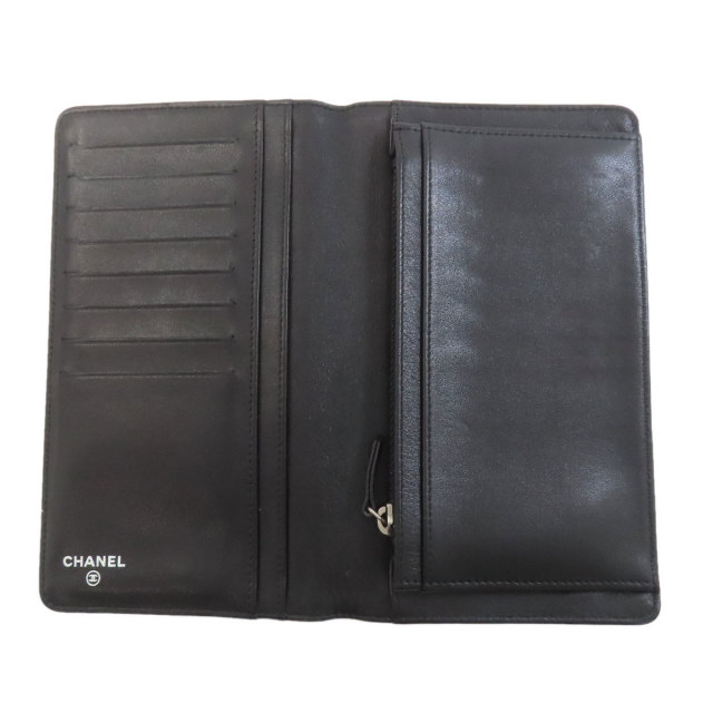シャネル 長財布（小銭入れあり） ココマーク シルバー金具