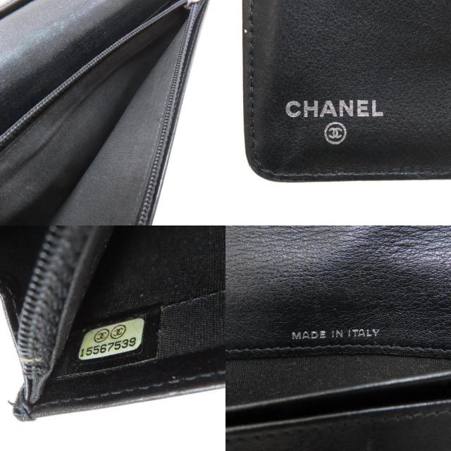 シャネル 長財布（小銭入れあり） ココマーク シルバー金具