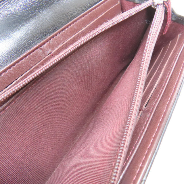 シャネル 長財布（小銭入れあり） マトラッセ ココマーク シルバー金具