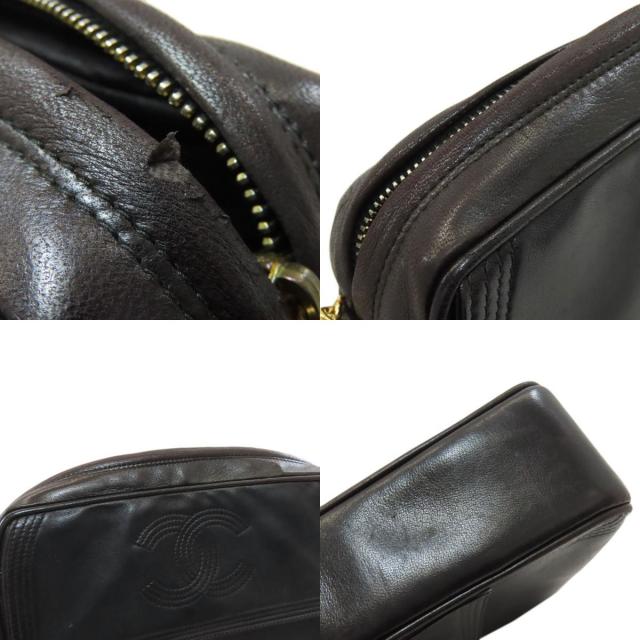 シャネル ショルダーバッグ フリンジ チェーンショルダー ゴールド金具