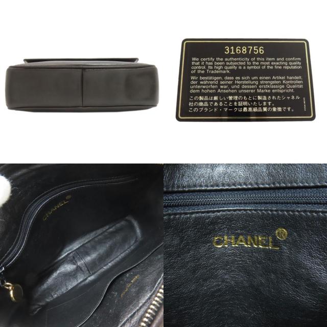シャネル ショルダーバッグ フリンジ チェーンショルダー ゴールド金具