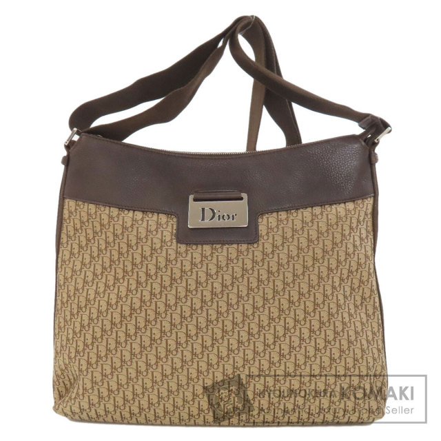 クリスチャンディオール ショルダーバッグ トロッター柄