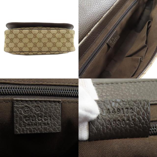GUCCI グッチ 449172 アウトレット ロングショルダーGG ショルダーバッグ キャンバス レディース [中古] GUCCI（グッチ） 449172 アウトレット ロングショルダーGG ショルダー
