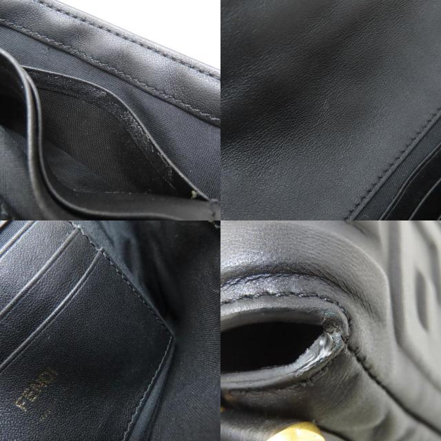 FENDI フェンディ チェーンショルダー ショルダーバッグ カーフ レディース [中古] FENDI フェンディ チェーンショルダー ショルダーバッグ カーフ
