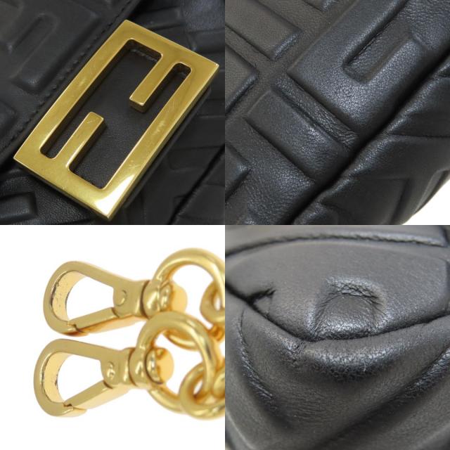 FENDI フェンディ チェーンショルダー ショルダーバッグ カーフ