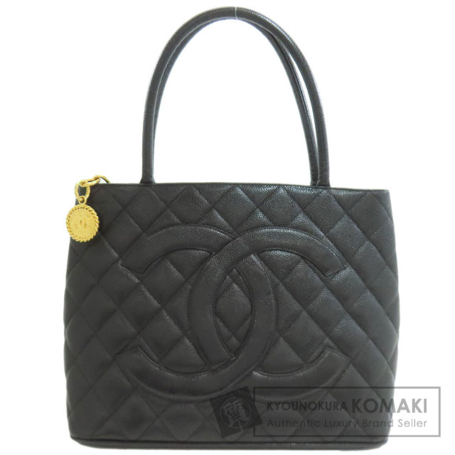 シャネル トートバッグ 復刻トート ゴールド金具