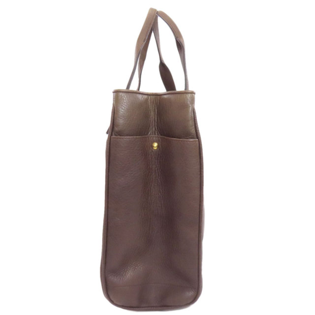 ロエベ LOEWE ロゴ レザー トートバッグ ショルダーバッグ【中古】 LOEWE（ロエベ） アナグラム トートバッグ ショルダーバッグ ネイビー