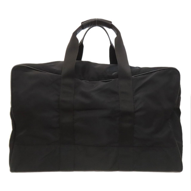 PRADA プラダ ロゴ金具 ボストンバッグ ナイロン素材 レディース [中古