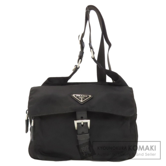 プラダ ショルダーバッグ ロゴ金具