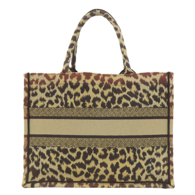 CHRISTIAN DIOR クリスチャンディオール ブックトート レオパード柄