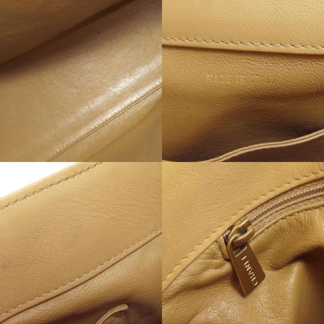 シャネル ハンドバッグ マトラッセ ウッドハンドル ゴールド金具