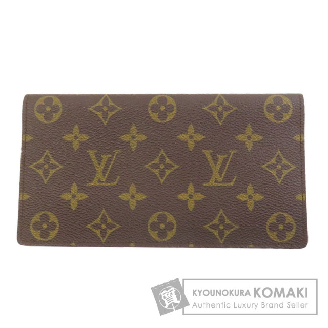 ルイヴィトン 長財布(小銭入れなし) ポルト シェキエ ダブル
