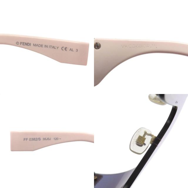FENDI フェンディ FFロゴ ラインストーン サングラス プラスティック レディース [中古] FENDI フェンディ FFロゴ ラインストーン サングラス プラスチック