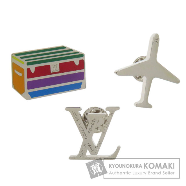 ルイヴィトン ブローチ TIME CAPSULE展限定 ブローチ3点セット