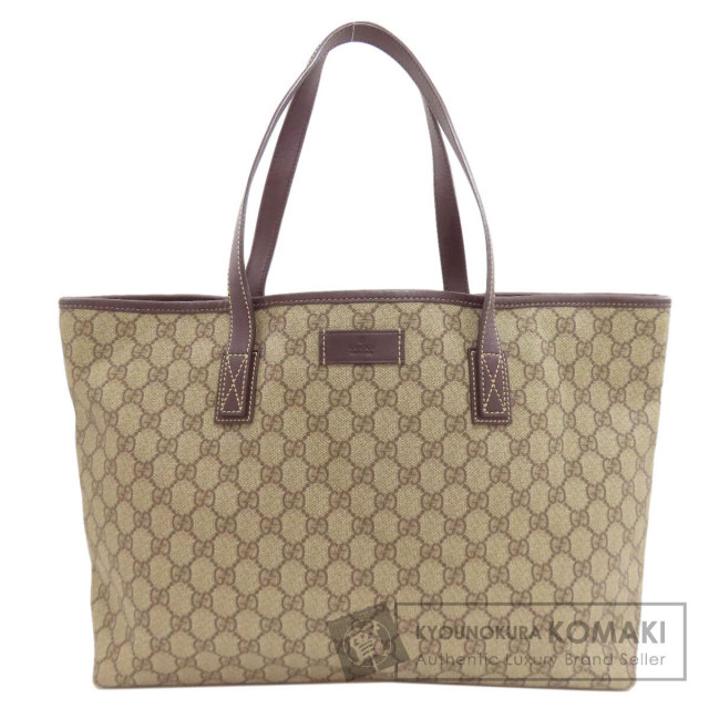極美品 110 GUCCI グッチ トートバッグ GG柄 レディース PVC 【公式通販】