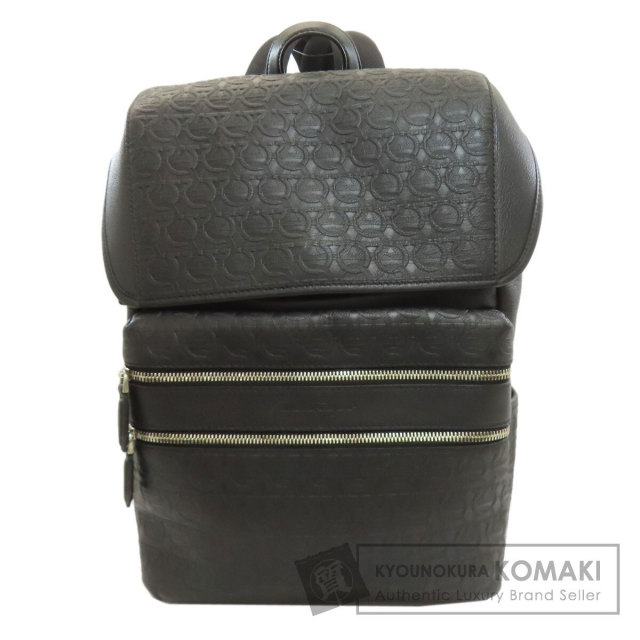 サルヴァトーレフェラガモ リュック・デイパック ガンチーニ金具モチーフ