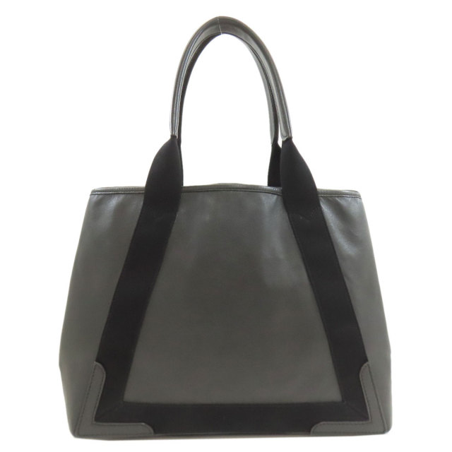 BALENCIAGA バレンシアガ 581292 ネイビーカバス トートバッグ レザー