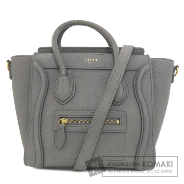 セリーヌ ハンドバッグ ラゲージナノ 2WAY