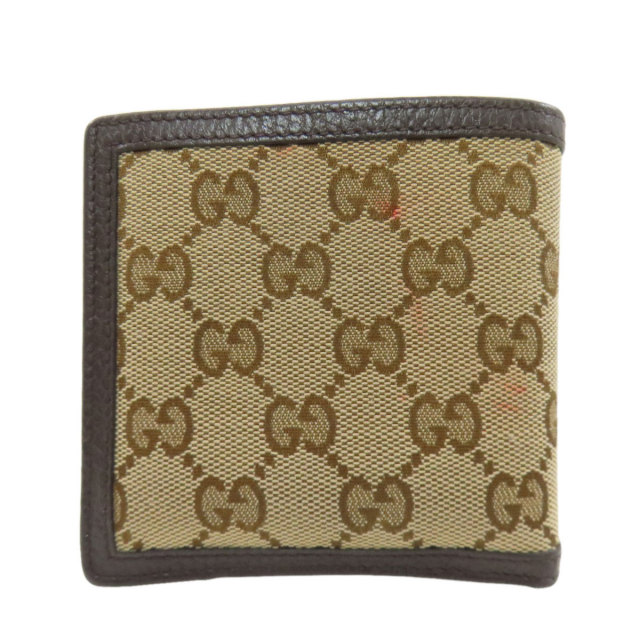 グッチ 二つ折り財布（小銭入れあり） アウトレット GG
