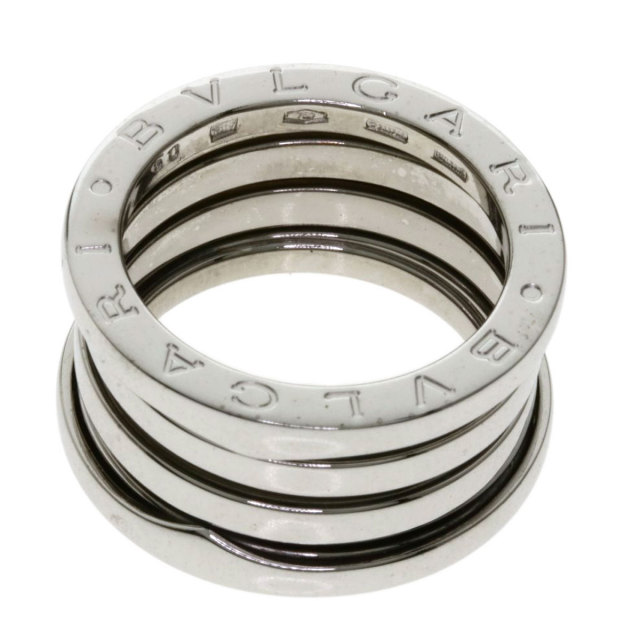BVLGARI ブルガリ B-zero1 M #50 リング・指輪 K18ホワイトゴールド 