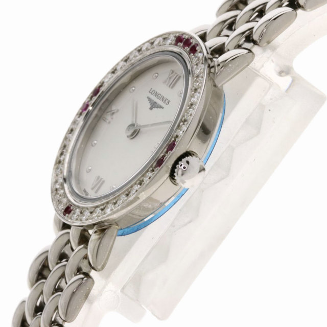 LONGINES ロンジン L6.108.7 プレステージ ダイヤモンド ルビー 腕時計