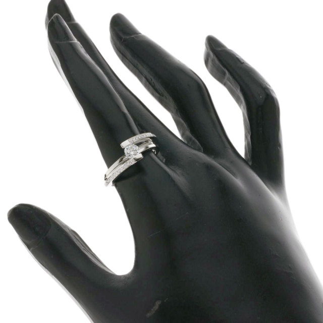 FRED指輪K18 6号ホワイトゴールド