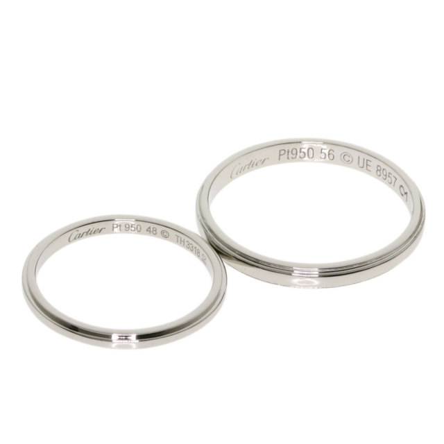 CARTIER カルティエ ダムールウエディングリング ペア #48 #56 リング 