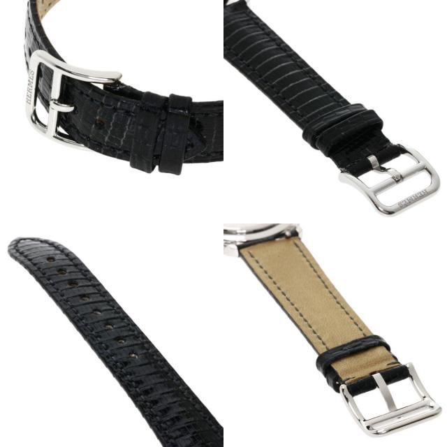 HERMES エルメス CL6.410 クリッパー 腕時計 ステンレススチール