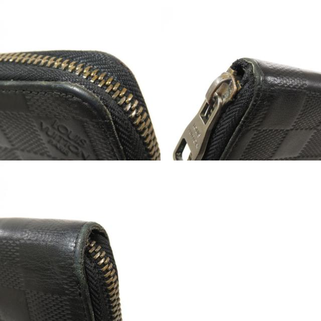 Louis Vuitton ルイヴィトン N ジッピーウォレット ヴェルティカル 旧 長財布 小銭入れあり ダミエアンフィニ メンズ