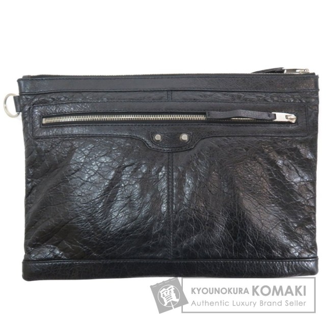 BALENCIAGA バレンシアガ 273023 クリップ L クラッチバッグ カーフ メンズ 