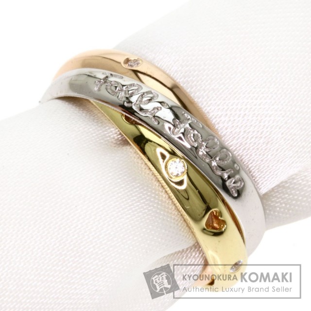 フォリフォリ 18KWG ダイヤ0.19ct リング 10号（リング 指輪 10号 18金  