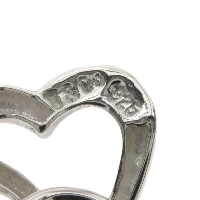 TIFFANY&Co. ティファニー トリプルハート イヤリング シルバー